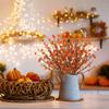 Artificial Fall Berry Pumpkin Branch Floral Plant Picks Thanksgiving Wedding Home Decor DIY Flower Arrangement Bouquet