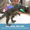 STEAM Life Remote Control Dinosaurs for Kids 3+, LED Light Up Dinosaurs, Velociraptor Robot Toy