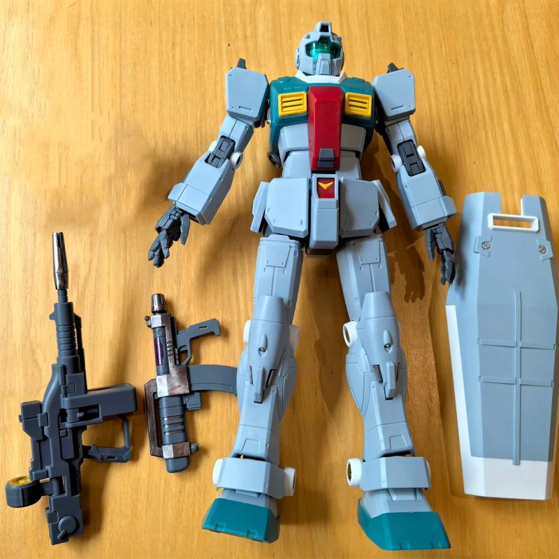 1/72 FangDaJing RGM-79 GM Sleggar HG Hochskalierter Montagebausatz Actionfiguren Schreibtischdekoration Junge Puzzle Spielzeug Geschenk