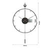 Nordic Wall Clocks Minimalist Decoration Clocks Wall Art Silent Clock Living Room Pendulum Watches Aesthetic Elegant Ornaments