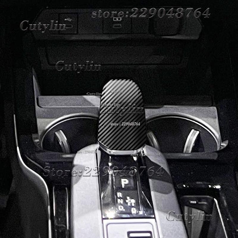 For Toyota CHR C-HR 2024 2025 ABS Carbon Fiber Gear Shift Konb Panel Cover Trim Window Lift Switch Control Button Accessories
