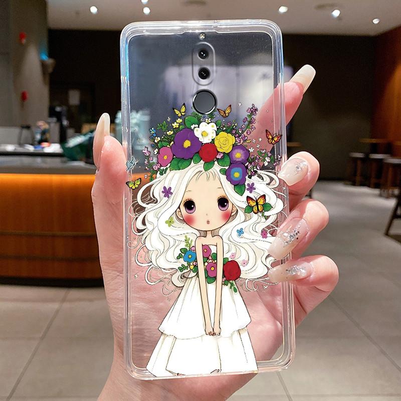 Case For Huawei Nova 2i Phone Case Huawei Mate 10 Lite RNE-L21 L22 L23 Luxury Cute Cool Boy Girls Transparent Soft Silicone Case