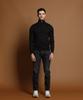 PANICALE Black Soft Half-Zip Knit (Type B)