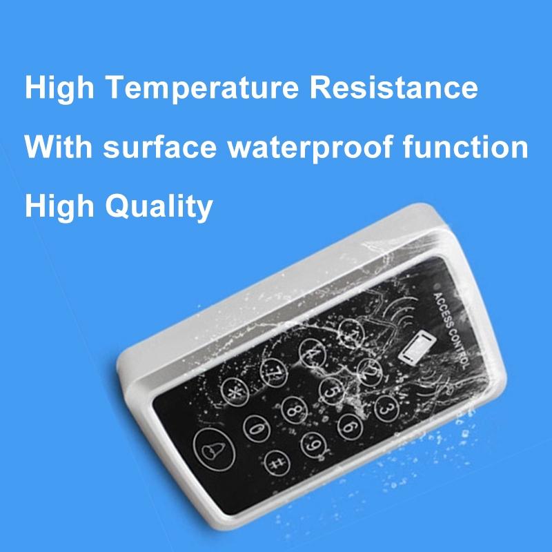 DC 12V 300KHz Fechadura de Porta Controlador de Acesso Autônomo+Teclado de Controle de Acesso RFID EM Painel Leitor de Cartão 10 peças