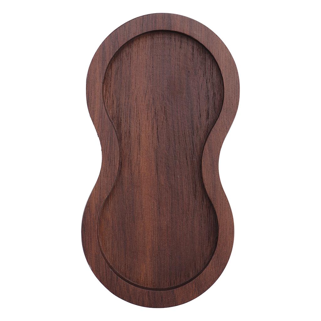 Kaffee Tamper Matte Walnussholz Wiederverwendbar Präziser Schlitz Leichtgewicht Kompakter Kaffee Tamper Halter für Restaurants Bars