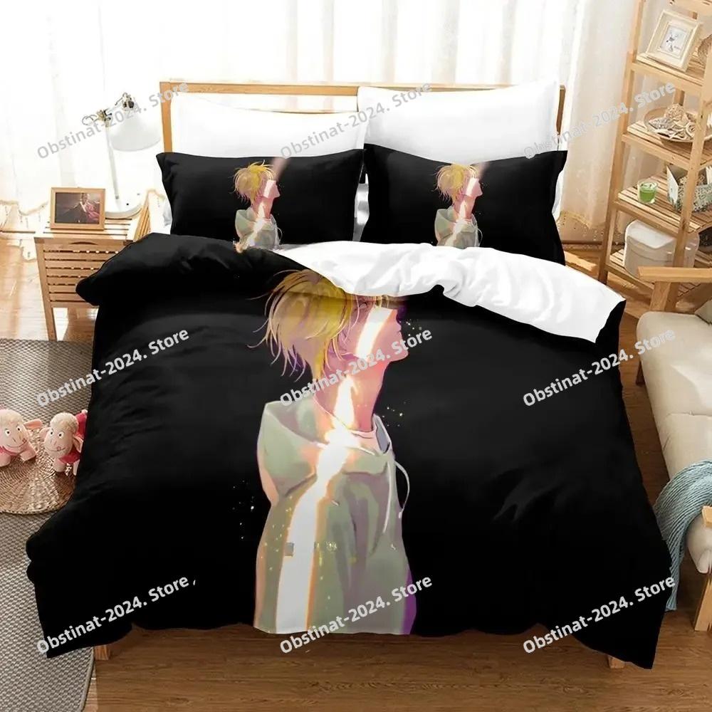 3d Print Anime Banana Fish Bedding Set Printed Duvet Cover Pillowcase Single Double Style Queen King Size Sets