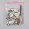 Adjustable No-Sew Detachable Metal Jeans Buttons – Flat Bottom, Nail-Free, Resizes Waistbands Effortlessly