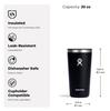 All Around Tumbler, 20oz (591ml) Stainless Steel Tumbler, Leaf Design, Insulated for Hot and Cold Drinks (Official Japanese Product)