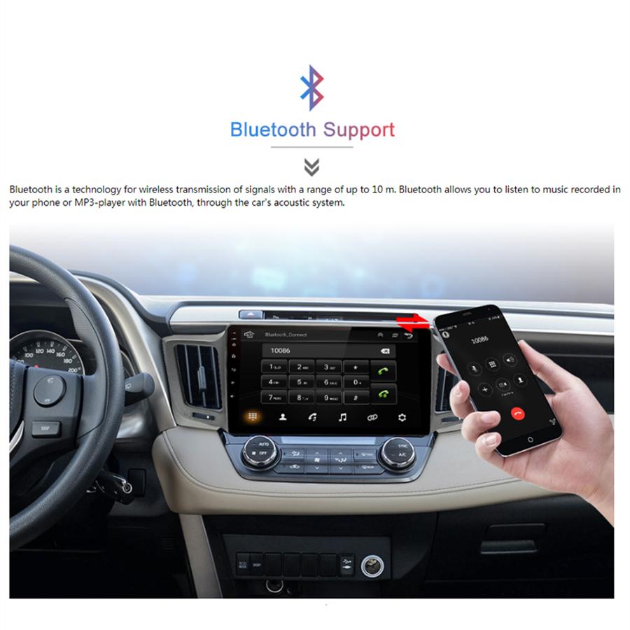Toyota RAV4 13-17 Car Radio - 10.1" Android 9.1 GPS
