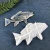 Soft Silicone Mold for DIY Craft Wall Hanging Decorations Embossed Fish Shaped Design Crystal Epoxy Resin Casting Mould