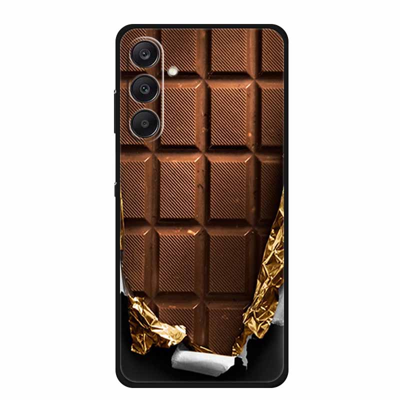 For Samsung Galaxy A36 5G Case Soft Silicone Cover Black Bumper TPU Phone Cases For Samsung A36 Case A 36 5G Funda Back Cover