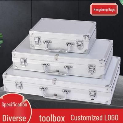 Cutie de scule și geantă pentru instrumente cu afișaj portabil din aliaj de aluminiu