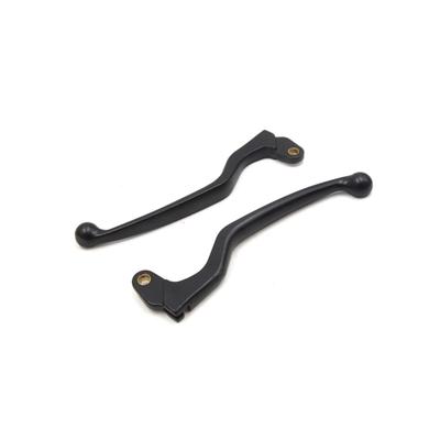 BULLSPANN Motorcycle Brake Levers Black Aluminum Alloy Motorcycle Left Brake Clutch Handle Lever for GN 2pcs Replacement Parts Accessories Replacement