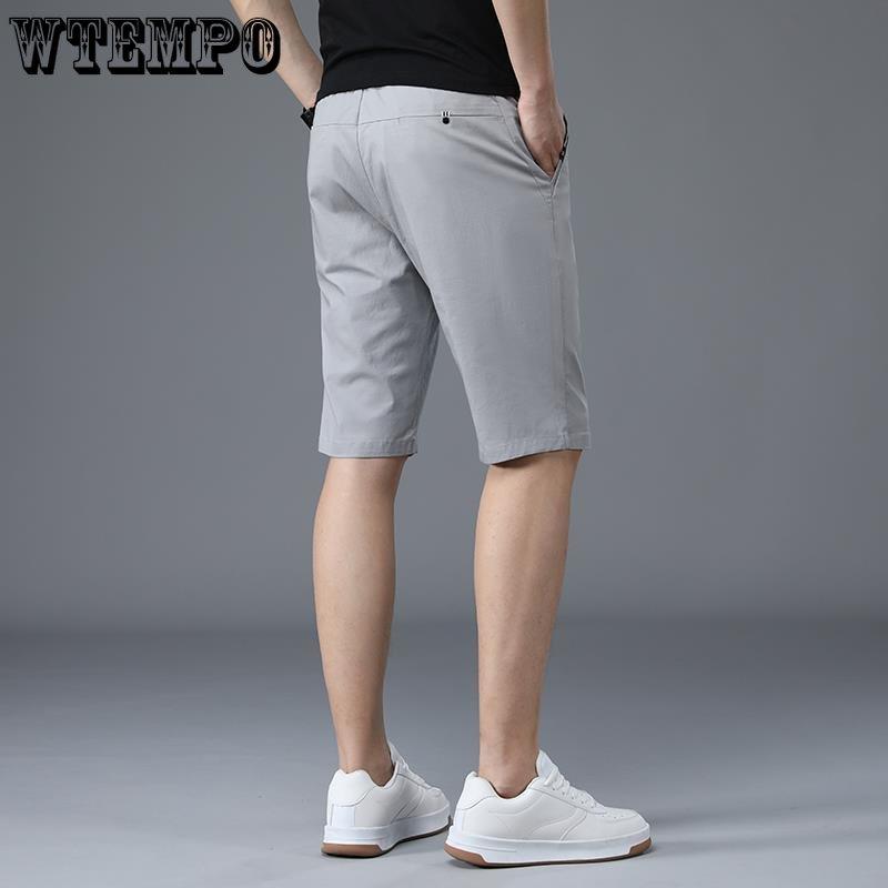 WTEMPO Summer Men's Shorts Loose Fashion Slim Shorts Casual Shorts Wide Leg Shorts Suit Shorts Outdoor Beach Shorts