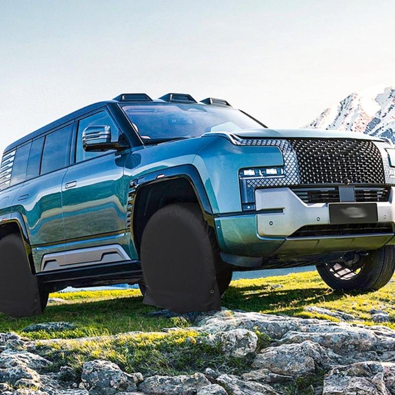 Car Tire Protector Easy Installation Spare Wheel Cover 65cm Diameter Versatile Tire Storage Bag for Long Term Storage