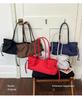 Korean Women's Casual Nylon High-End Tote Bag: Stylish, Large-Capacity, Single Shoulder Commute Handbag
