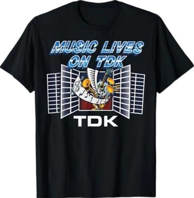 Music Lives On TDK Vintage 80'er TDK T-shirt