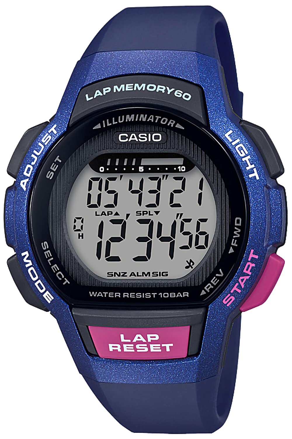 Casio Collection Синие [Casio] LWS-1000H-2AJH Женские часы, синий