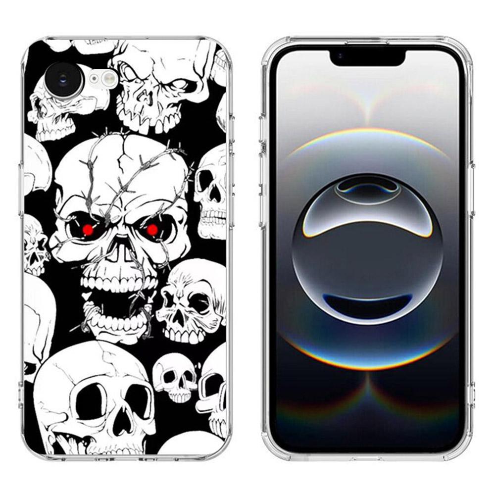 For iPhone 16e Case Pattern Printing Cell Phone TPU Back Cover