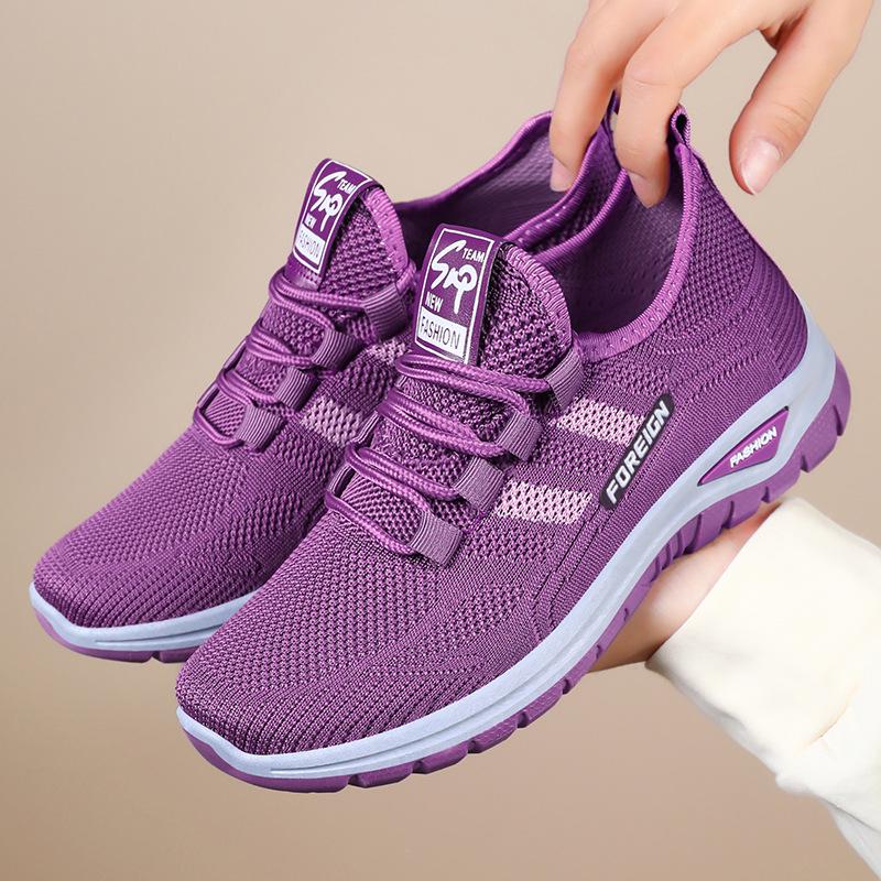 2025 Women's Breathable Mesh Low-Top Outdoor Fashion Sneakers