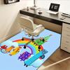 1pc Rainbow,JOJO,cartoon Office Carpet Soft Polyester Entrance Carpet Washable Non slip Machine Wash