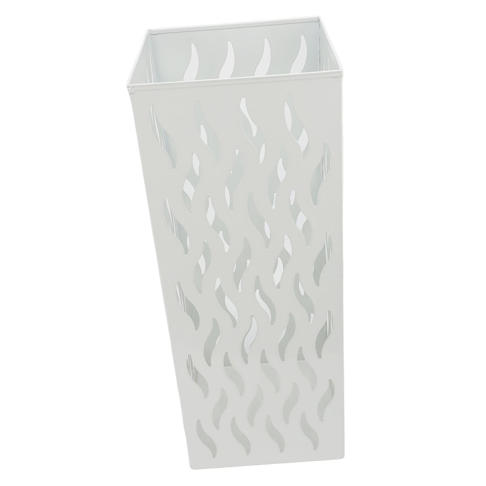 

Подставка для зонтов в прихожей Модное металлическое ведро для хранения Органайзер для комнатных зонтов от дождя для дома белый