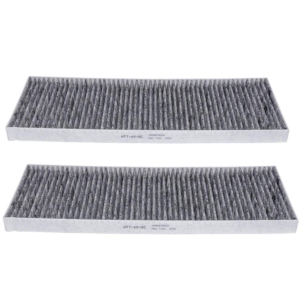 

2Pcs Car Activated Carbon Cabin Filter 1658376-00-A For Tesla Model Y (5YJY) EV 2019- 2021- 165837600A 2PCS