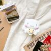 Cartoon Cute Puppy Mobile Phone Airbag Bracket Wind Back Sticker Retractable Flip Mirror Portable