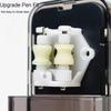 Manual Hand Crank Pencil Sharpener Transparent/Black for Children Artists Art Special Student Creative Office School Stationery