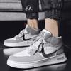 Crlaydk  Spring New High Top Sneakers Walking Sports Tennis Breathable Shoes Lace -Up Comfortable Footwear Ankle Basket Homme