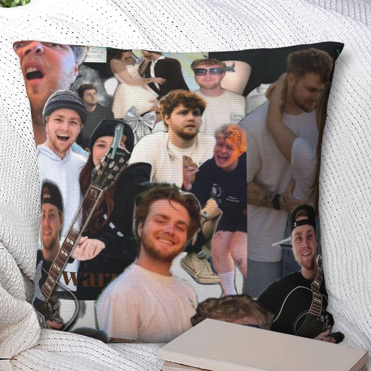 Fine Glasses Unisex Pillow Cover Vintage Alex Warren Printed Cushion Cover Vintage Pillow Case For Sofa Home Decoration Pillowcases