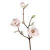 Handmade Artificial Magnolia Flower Real Touch Faux Magnolia Branch  Home Living Room Decor