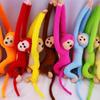 Colorful Long-Armed Monkey Photography Accessories Electric Crashproof Padded Monkey Doll Hanging Cur Colorful Monkey Toys