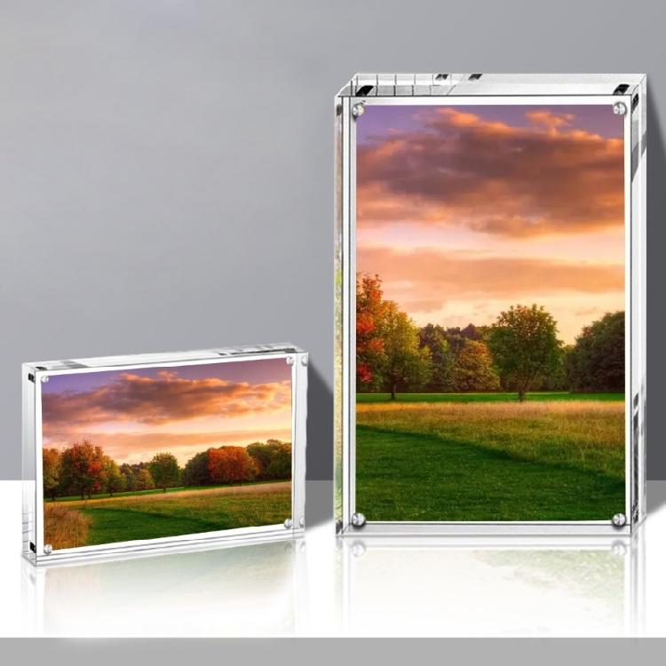 Průhledný akrylový fotorámeček Držák na telefon Domácí Potřeby pro narozeninovou oslavu
