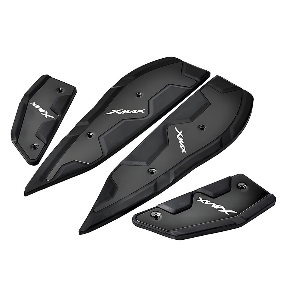 X-MAX125 X-MAX250 X-MAX300 X-MAX 400 Motorcycle For YAMAHA XMAX 400 300 250 125 Pedal Non-slip Foot Pad Pedal aluminum+rubber