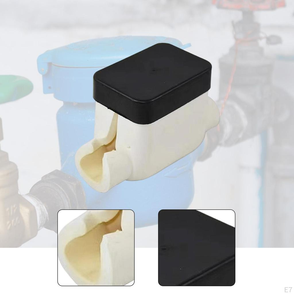 Water Meter Insulated Sleeve Accessories Insulation Cover Easy Installation for Buildings, Home,