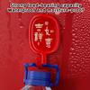 4Pcs Red Blessing Characters Hooks Wall Mounted Chinese Style Door Wall Holder Hangers New Year Spring Festival Decoration Rack