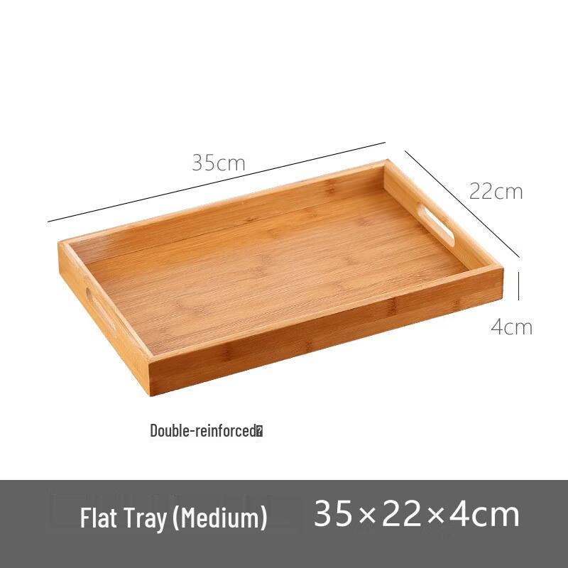 Japanese Style Bamboo Serving Tray