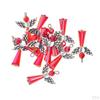 Of 12Pcs Girls Charms Pendants For DIY Charm Crafts Jewelry Making Findings