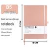 A6 Loose-Leaf Elastic Band Notebook - Customizable Student & Business Diary
