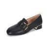 Mook Mercy Cowhide Buckle Loafers Black 516623105Aa