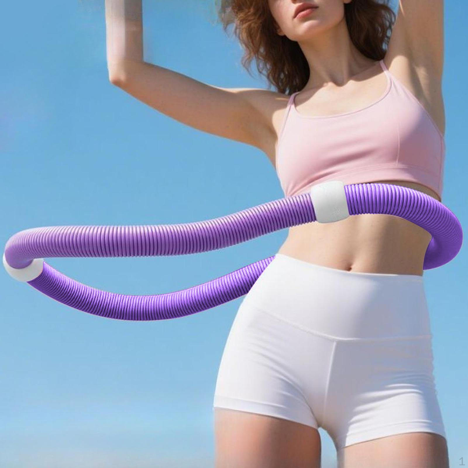 

Утяжеленный фитнес-обруч Круги для живота Мягкий Тренировочный Спорт Упражнение для живота Складной 0.9kg