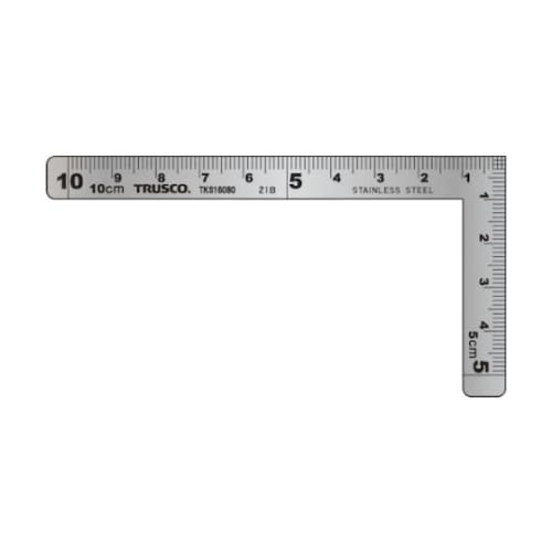 TRUSCO Curved Scale Small 15X7.5cm