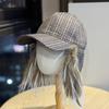 New Vintage Lamb Wool Warm Ear-protecting Embroidered Baseball Cap for Women, Autumn and Winter Korean Version Versatile Windproof Baseball Cap for