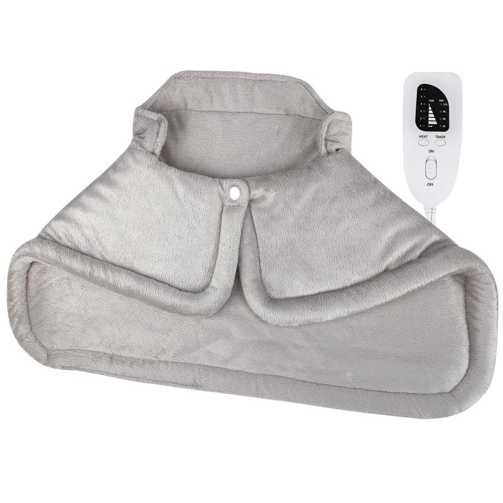 PAIDES Febrile Shawl Heating Pad for Neck and Shoulders and Back Neck Heating Pad Back Pain Relief Products Electric Heating Pad
