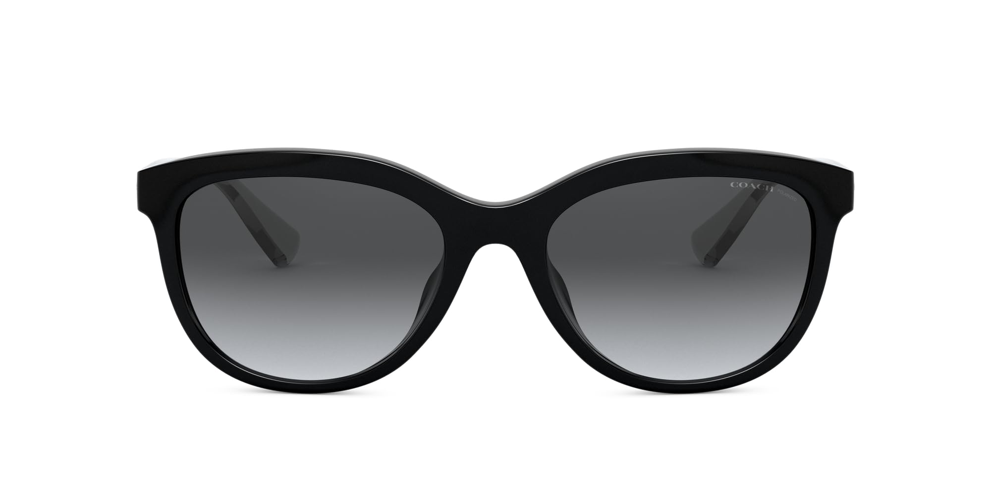 

Sunglasses 0HC8285U Black Frame with DARK GRAY GRADIENT POLAR LENS 56 [Coach] Women s