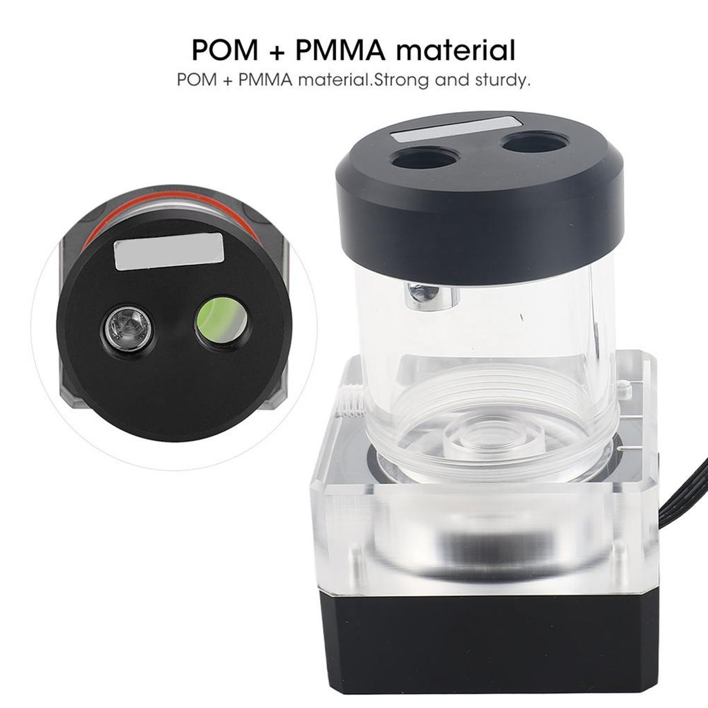 Computer Water Pump PC Cooler Integrated Built-in Defoaming 500LH-Flow 3 Meters Discharge Lift