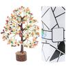 Christmas Decorations Mix Chakra Gemstone Tree Feng Shui Figurine Money Bonsai Good Luck Reiki Healing Crystals Home Decoration
