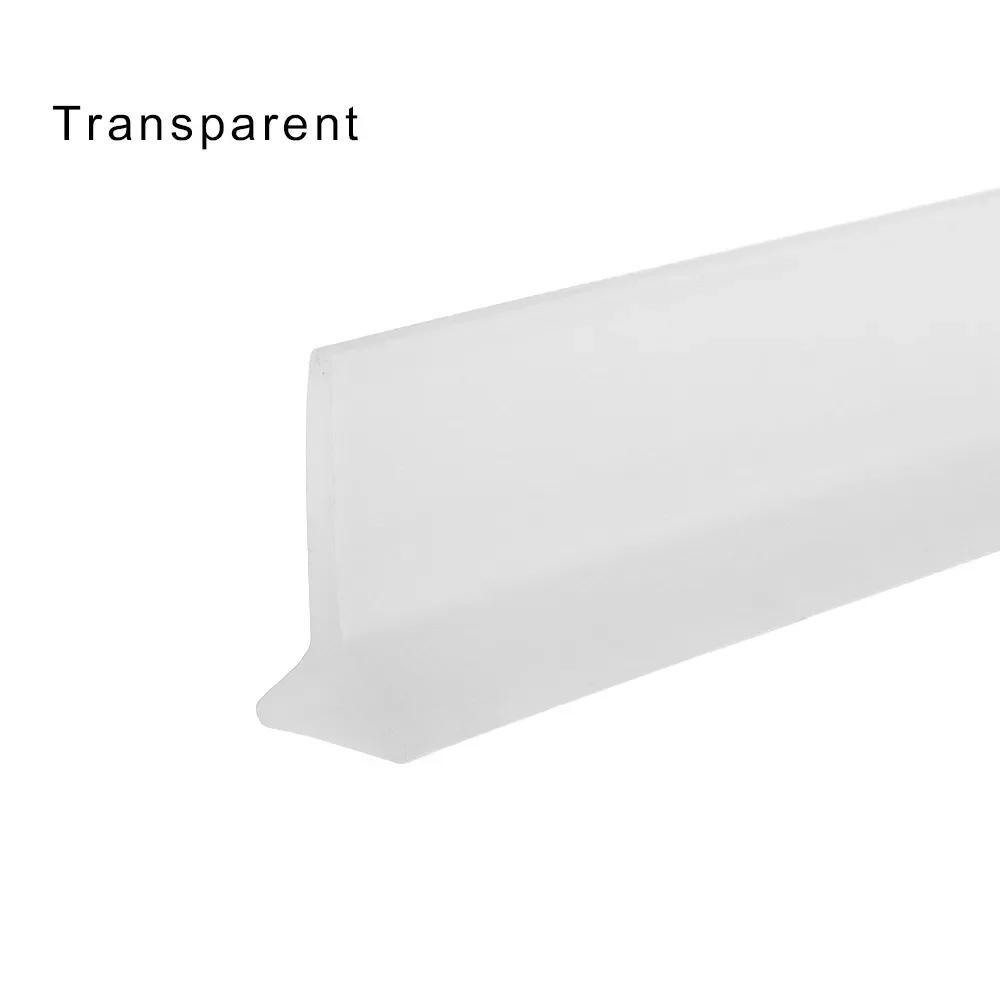 Silikon-Wasserstopper Selbstklebend Biegsam Flexibel Wasserhaltestreifen Badezimmertür Trocken-Nass-Trennung Duschdamm Barriere
