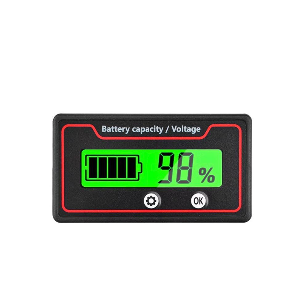 9-120V Battery Capacity Indicator LED Digital Battery Power Gauge  Lithium Battery